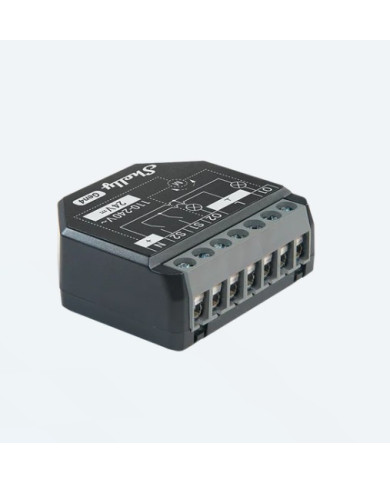 SMART RELE PER TAPPARELLE 16A AC/DC WIFI/BT + PM